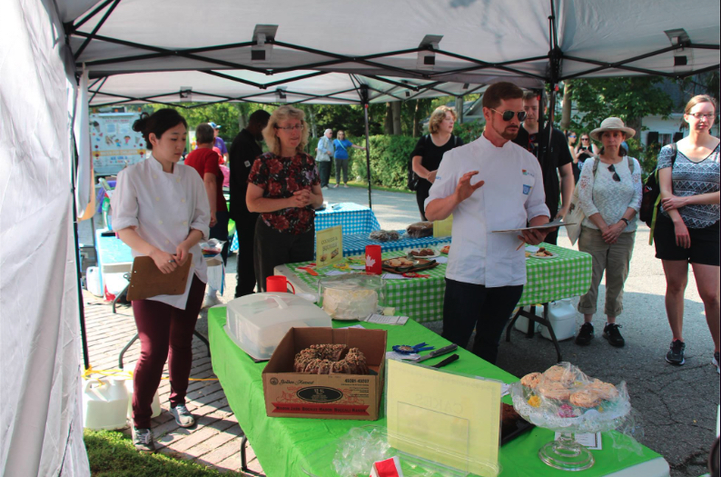 Baking competition in Thornhill, Ontario, hosted by the Thornhill Village Cultural Festival
