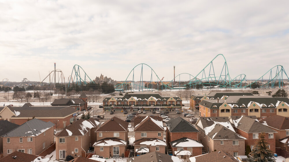 The Maple neighborhood featuring Canada’s Wonderland near Jane Street and Major Mackenzie Drive West, Ontario
