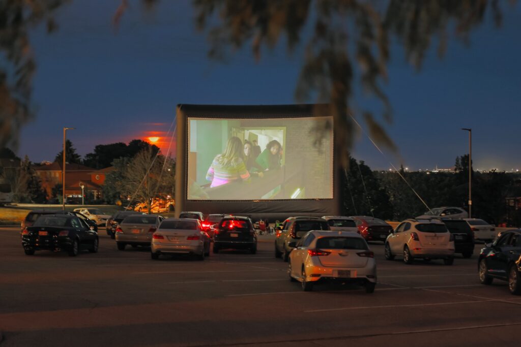 The Durham Region International Film Festival facilitating a drive-in movie viewing